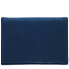 Porte-cartes Hermès Calvi Duo Chèvre bleu profond, tampon B 0850 HERMES
