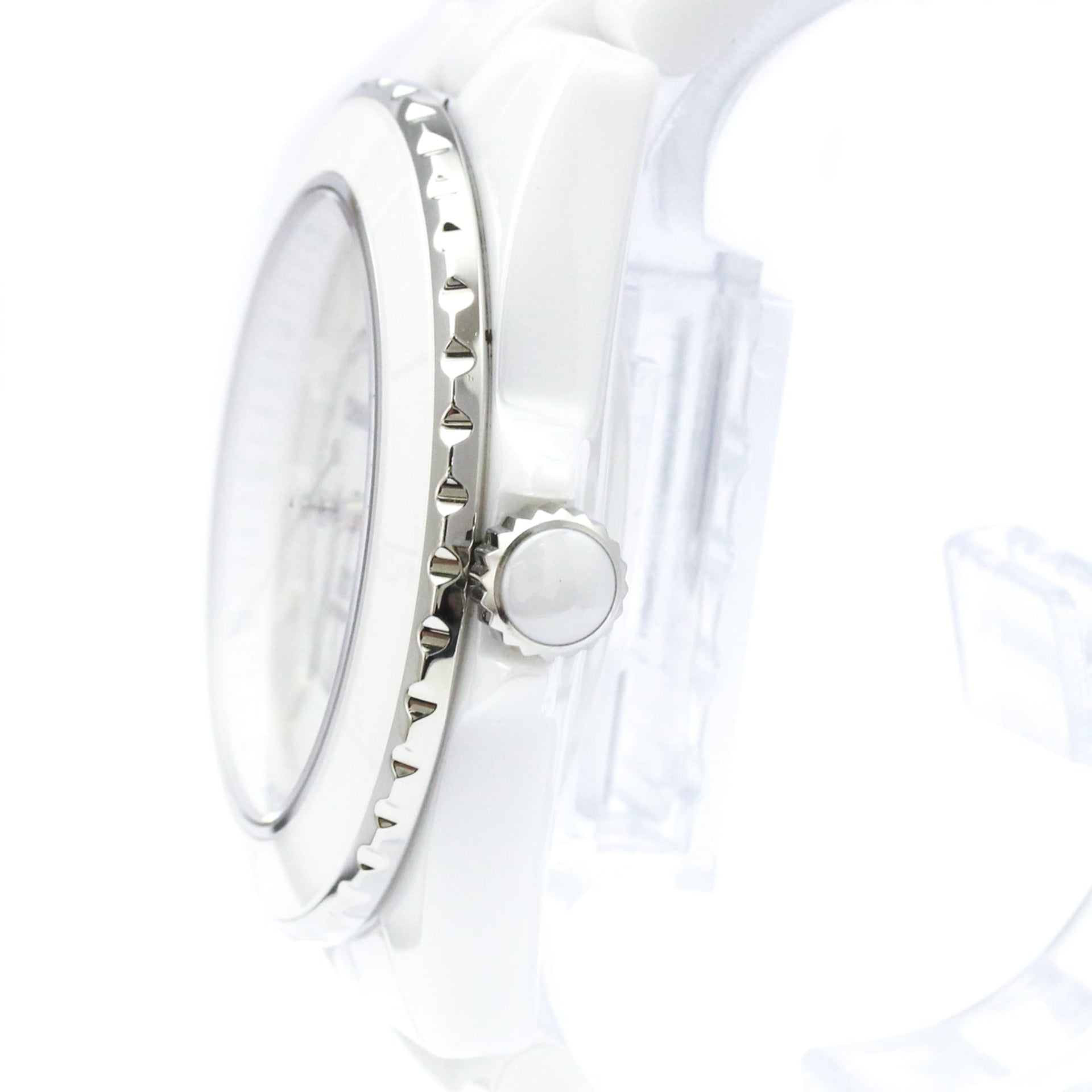 Reloj automático CHANEL J12 Phantom de cerámica para hombre H6186 pulido 4