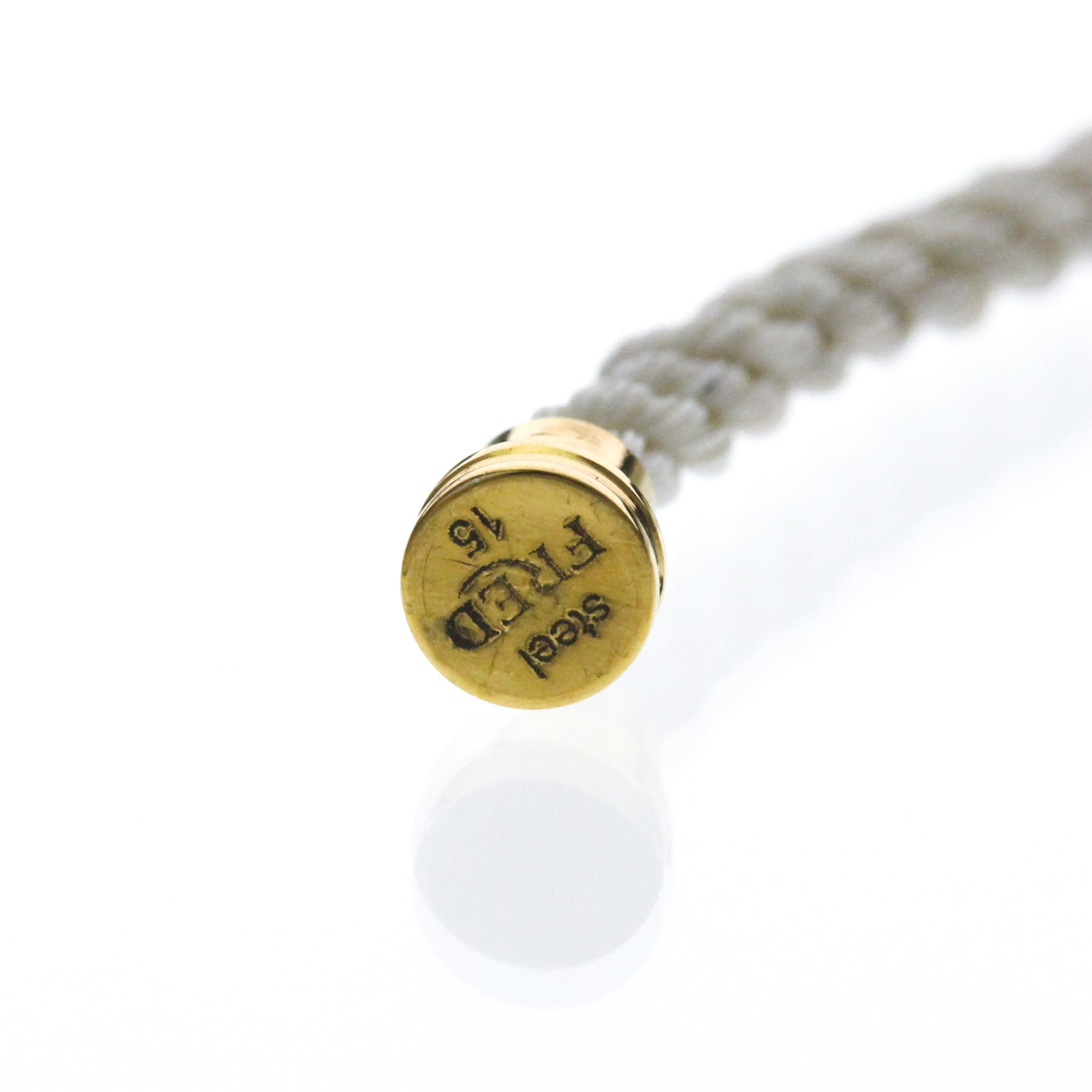 Fred Force 10 Diamond Bracelet Medium Model Yellow Gold (18K) Diamond Charm Bracelet Gold 8