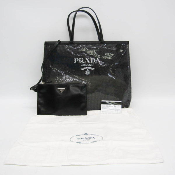 Prada RETE PAILLETTES 1BG416 Women's Mesh 2