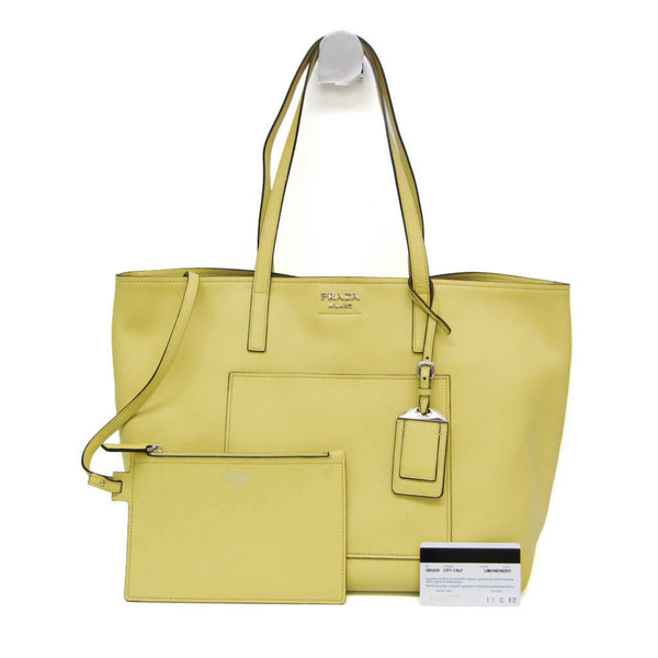Prada CITY CALF 1BG038 Women's Leather Shoulder Bag 2
