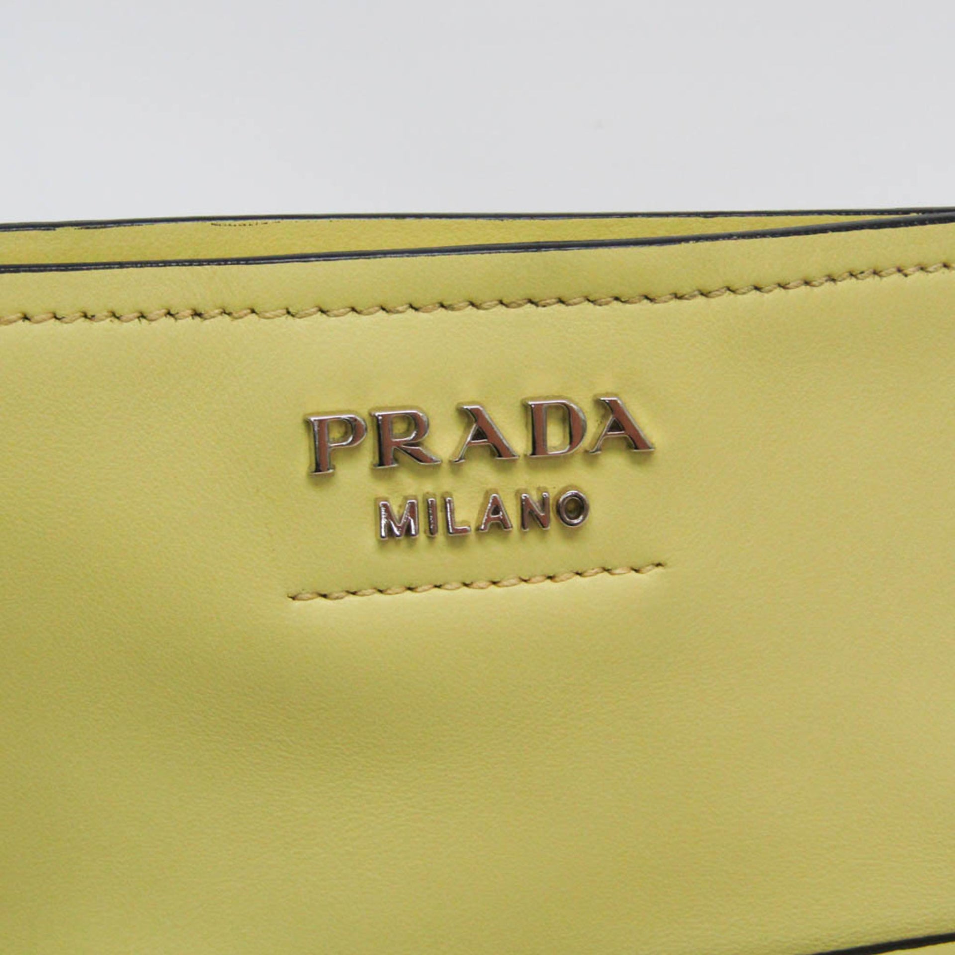 Prada CITY CALF 1BG038 Women's Leather Shoulder Bag 17