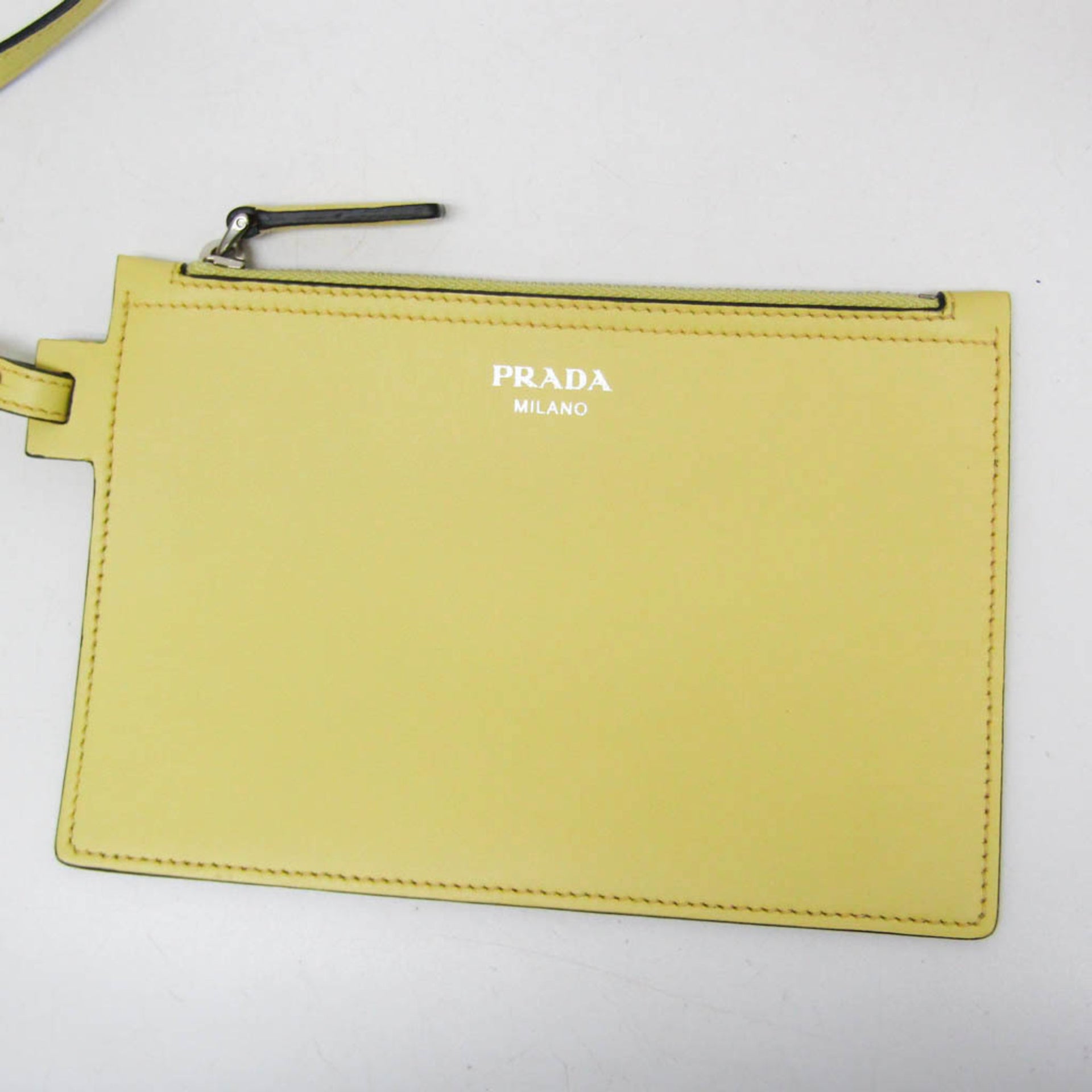 Prada CITY CALF 1BG038 Women's Leather Shoulder Bag 18