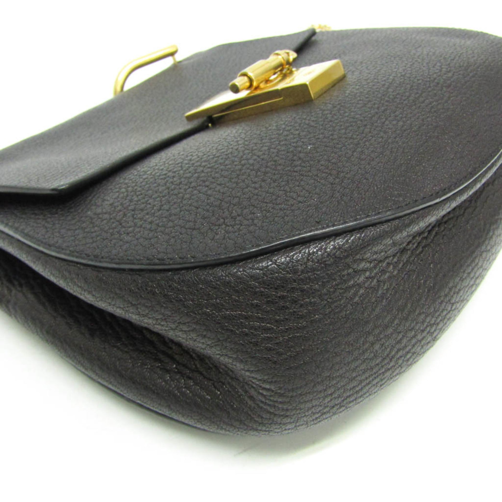 Chloé Drew Women's Leather Shoulder Bag Black 5