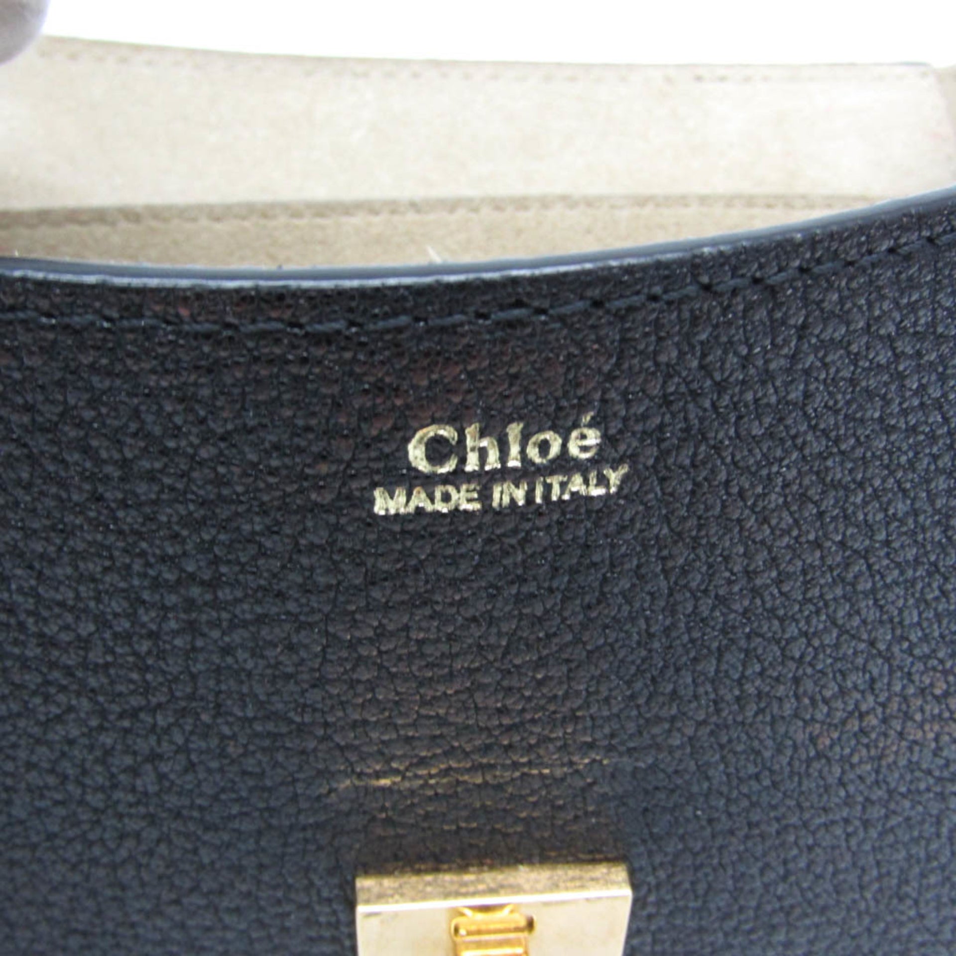 Chloé Drew Women's Leather Shoulder Bag Black 18