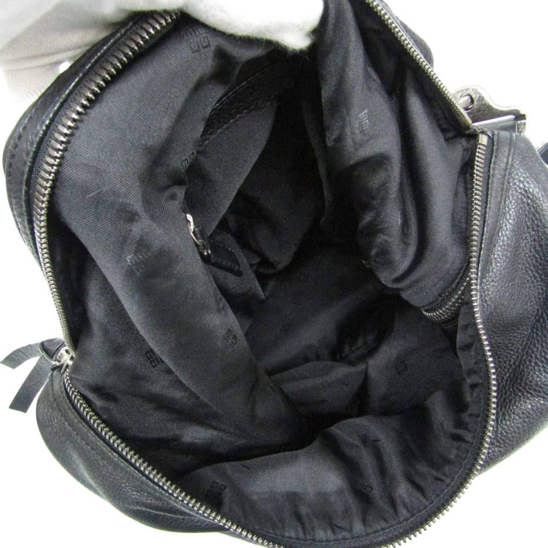 Givenchy 3.G.V 2-Way Bag Men's Leather Handbag 3