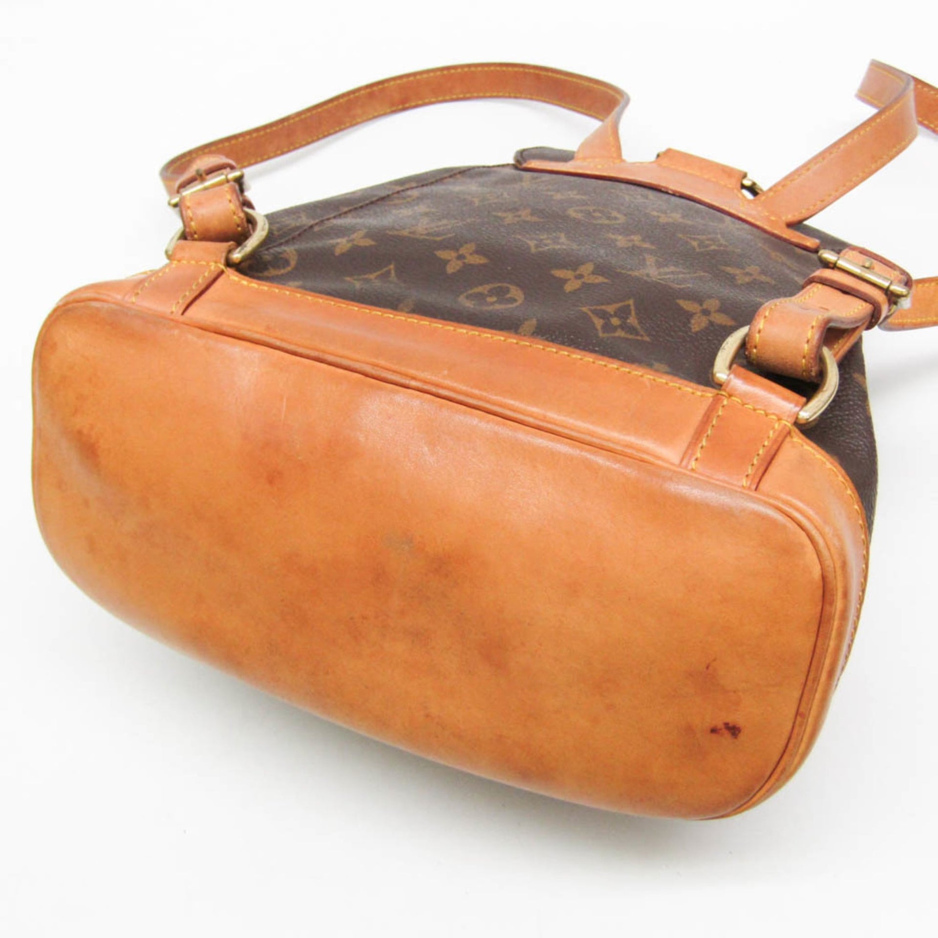 Mochila Louis Vuitton Monogram Montsouris MM M51136 para mujer, marrón 4