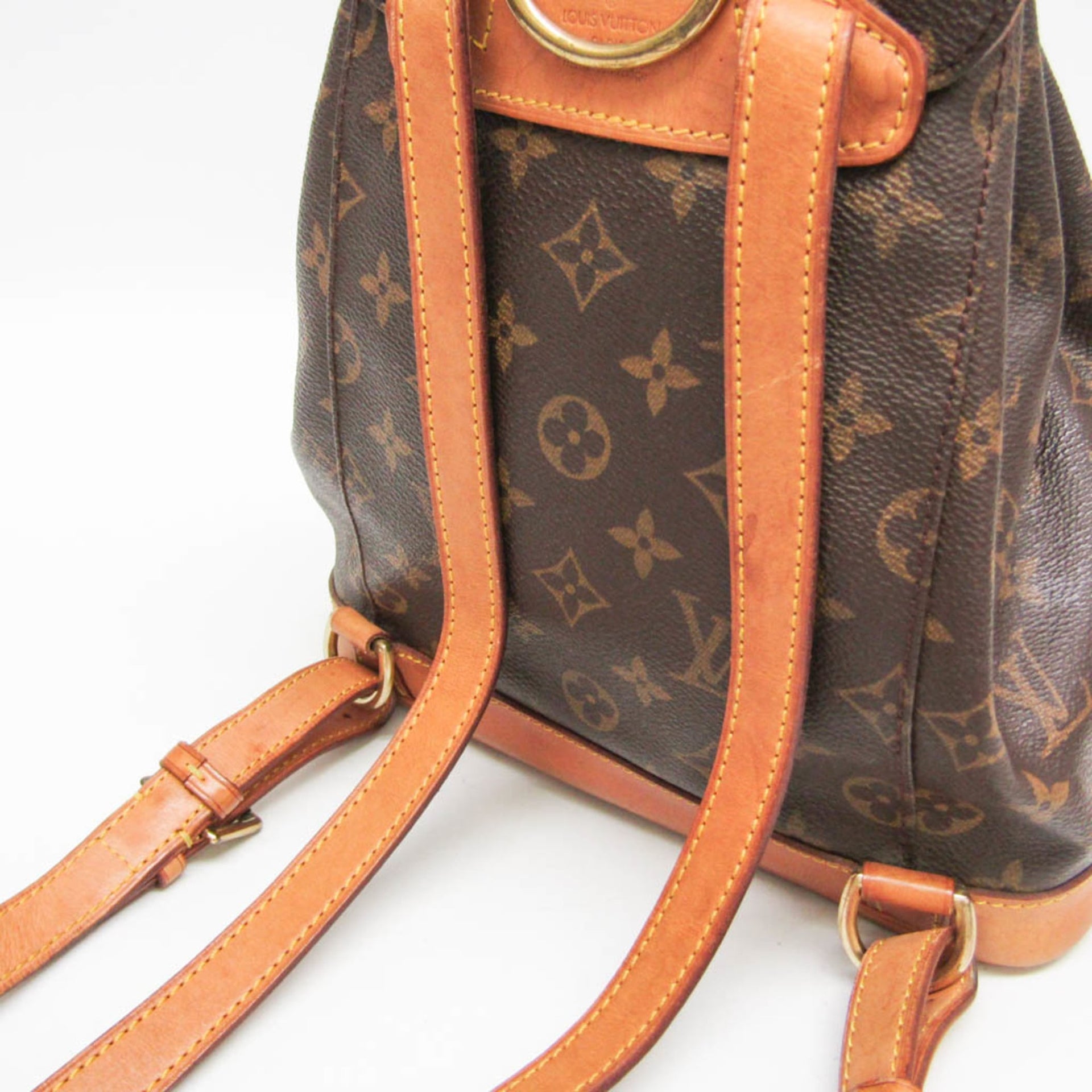 Mochila Louis Vuitton Monogram Montsouris MM M51136 para mujer, marrón 10