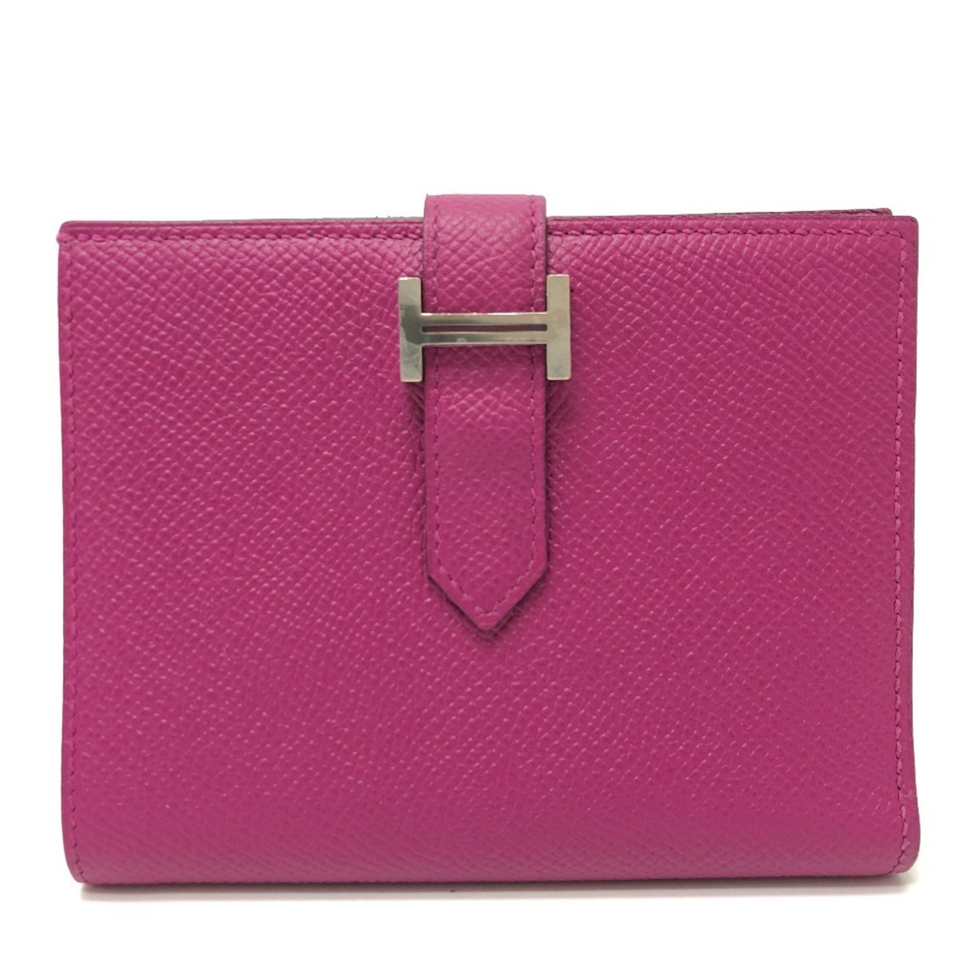 Cartera compacta HERMÈS Bearn con herraje H 1