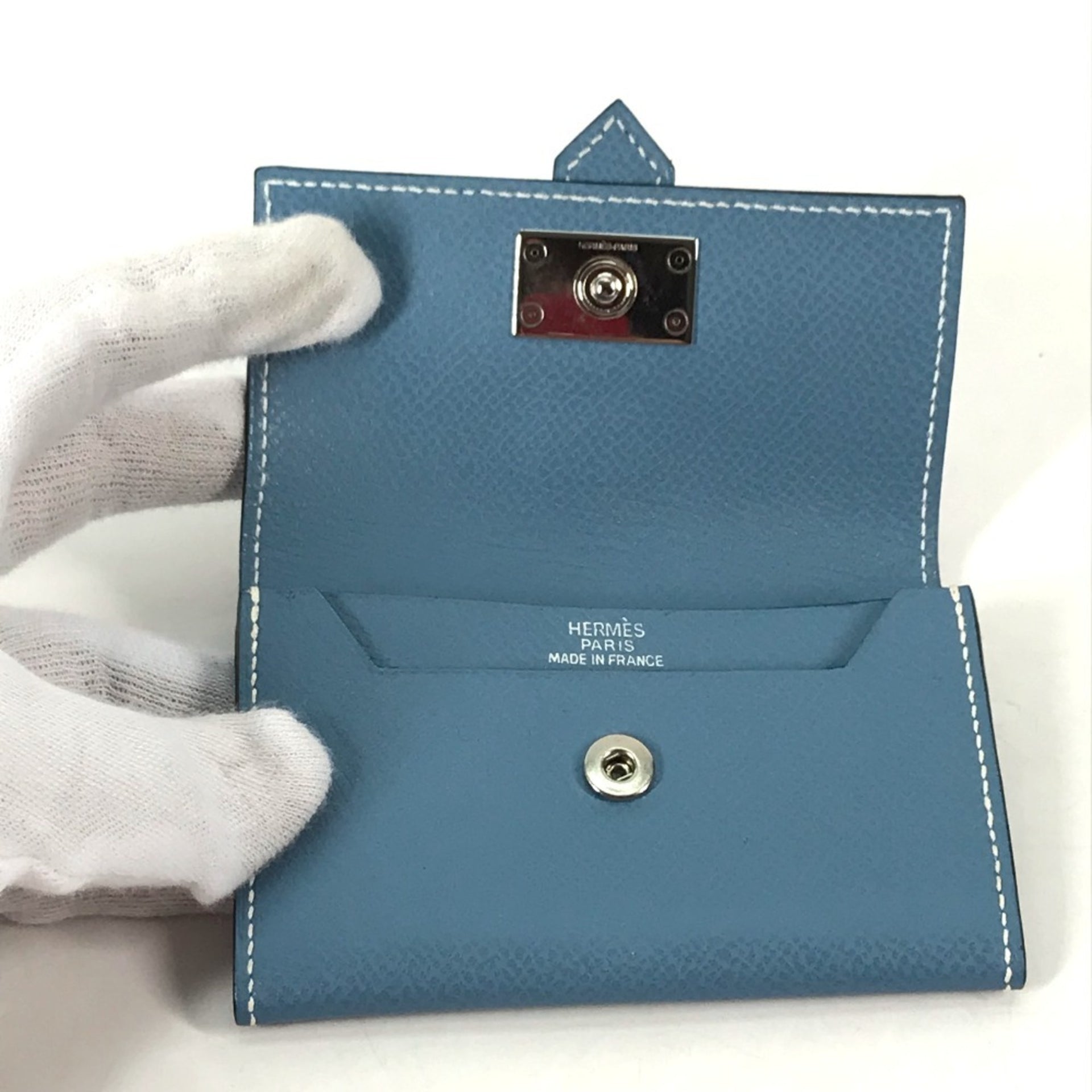 HERMES Bearn business card case 13