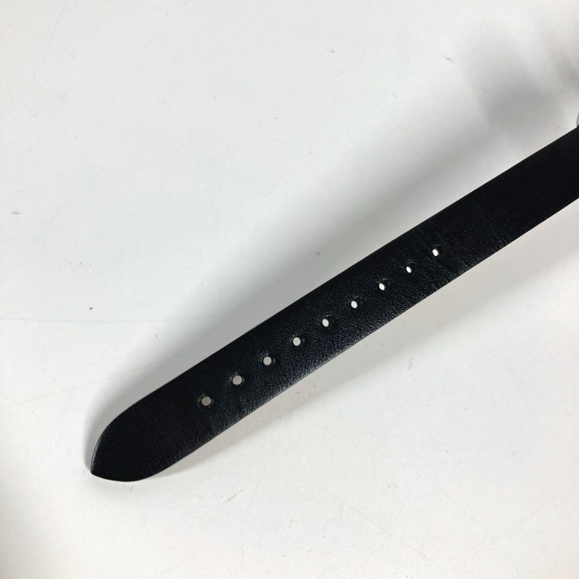 Pulsera de cuero Damiani para mujer, negra 4