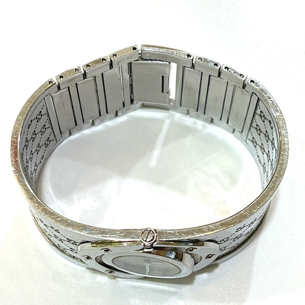 GUCCI YA112501 GG Toile Collection Wide Bangle Watch 8