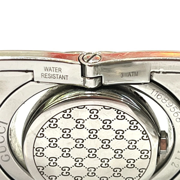 GUCCI YA112501 GG Toile Collection Wide Bangle Watch 12