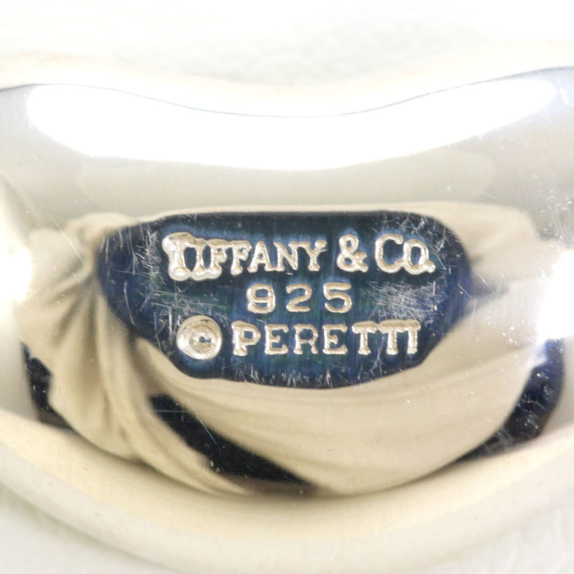 Tiffany & Co. Bean Silver Necklace 4