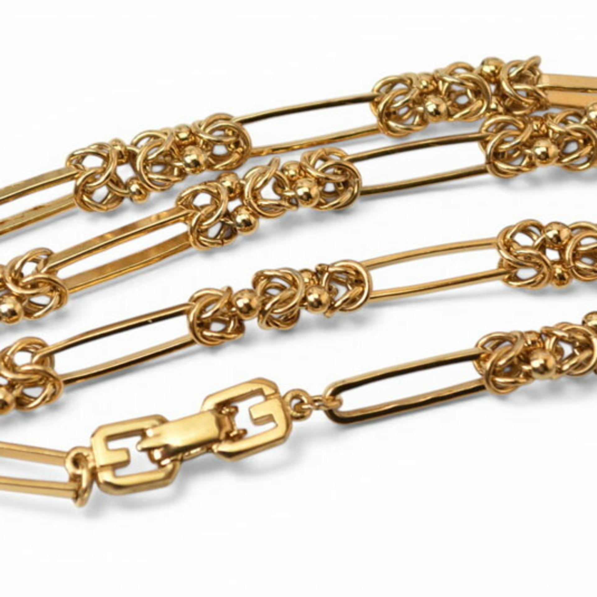 Collar largo Givenchy GIVENCHY GG 4G con cierre dorado para mujer 4