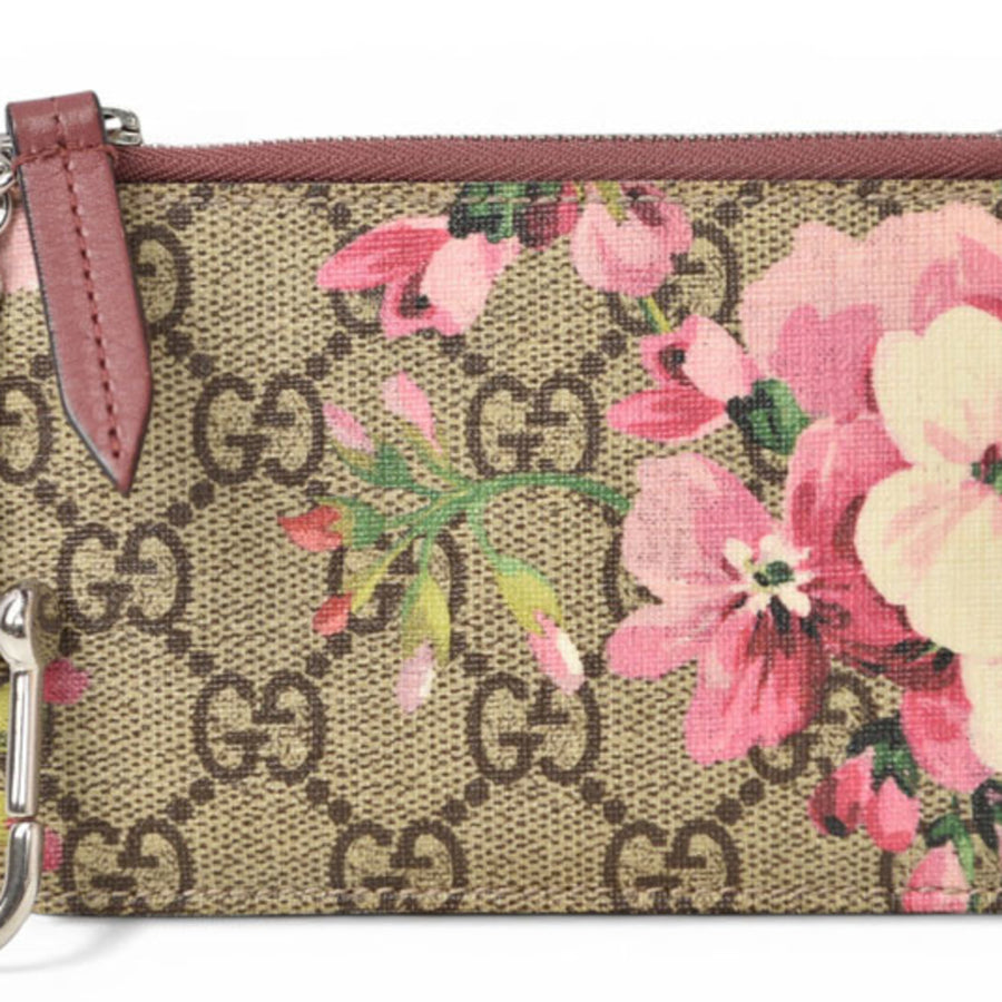 Gucci Key Case Coin Purse GUCCI BLOOMS GG Blooms Supreme 421311 KU2IN 8693 Pink Multi