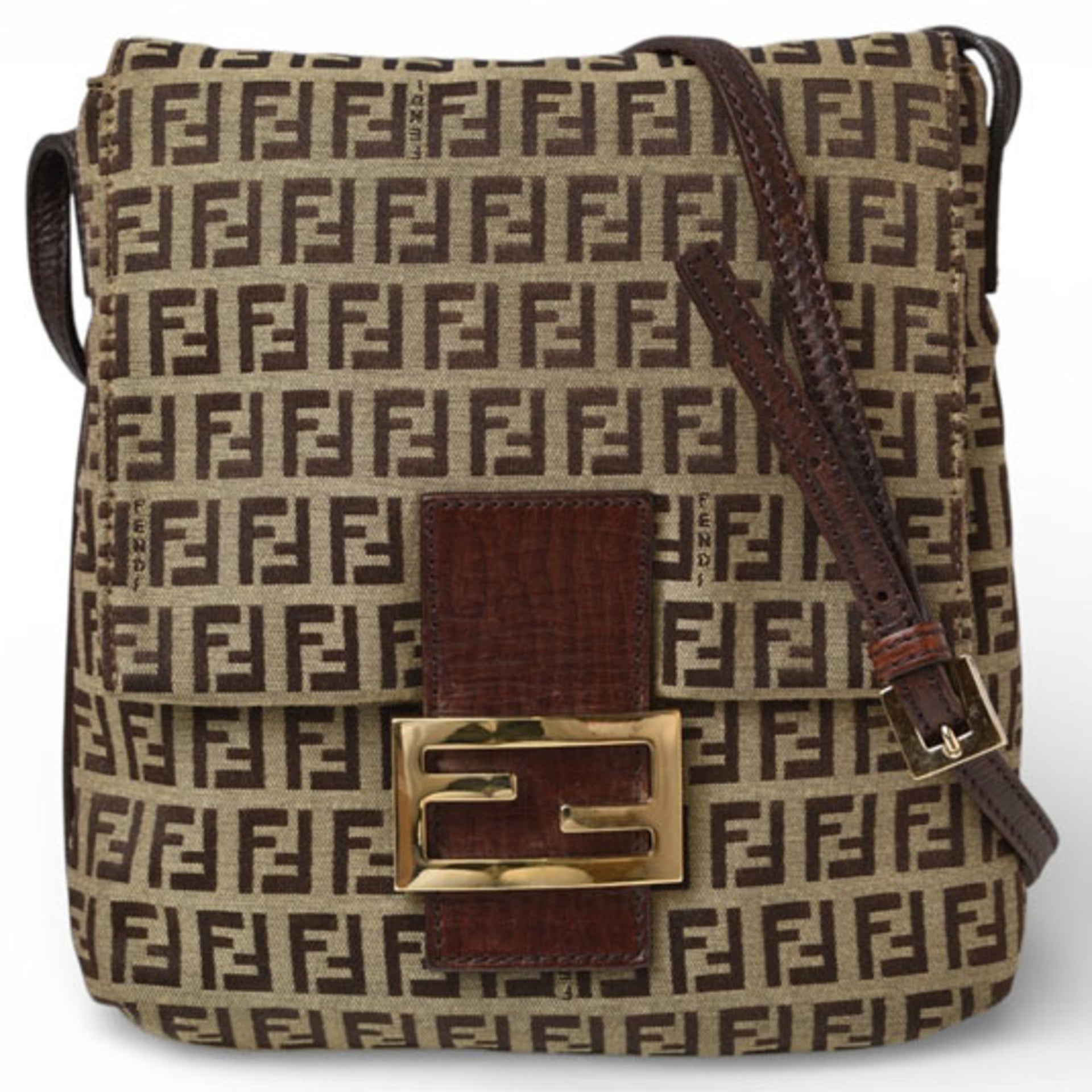 Fendi Zucchino Shoulder Bag 1