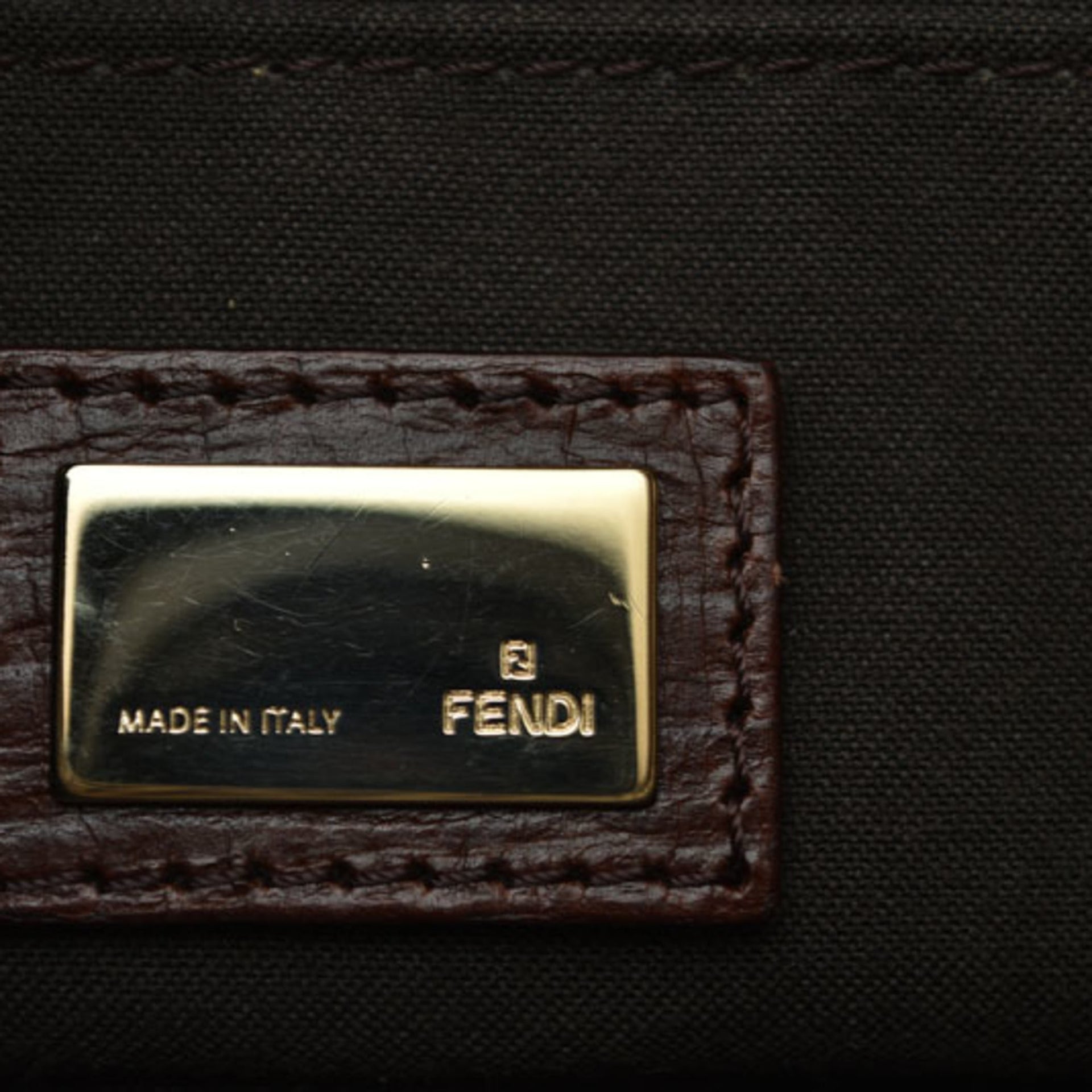 Fendi Zucchino Shoulder Bag 13