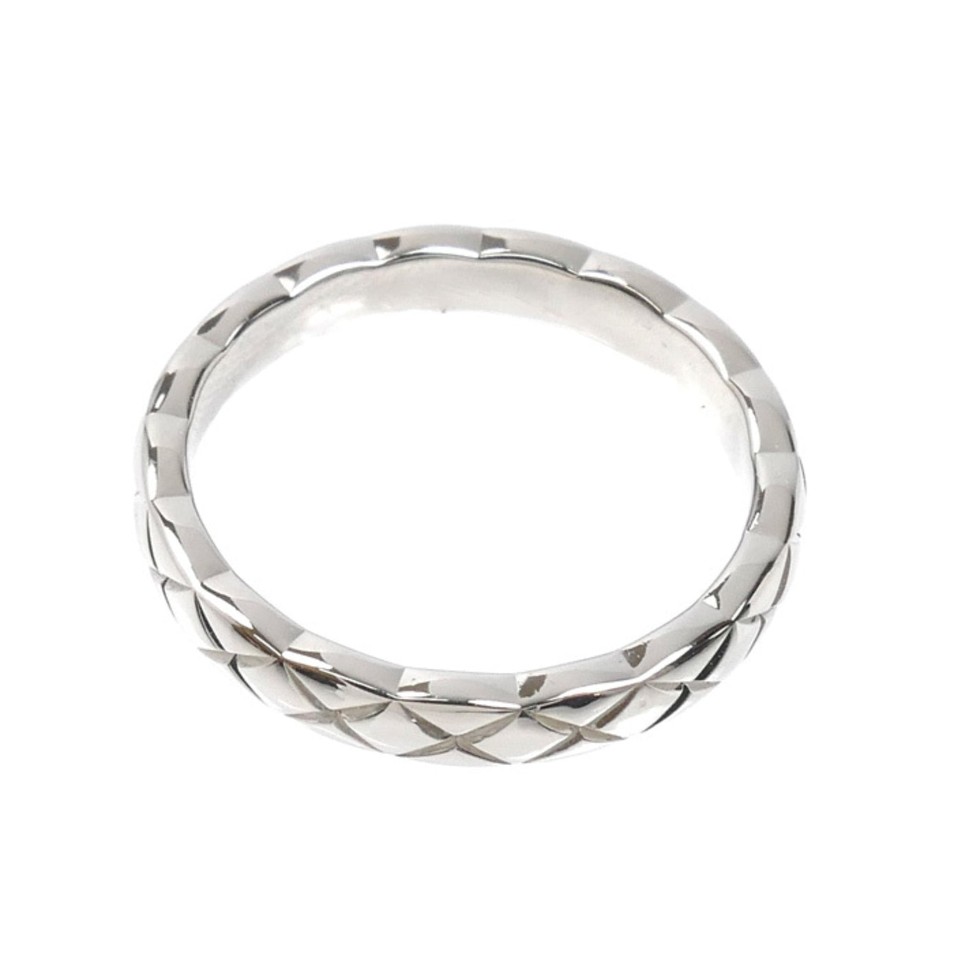 CHANEL Coco Crush Small 1PD Ring (J11354) - Platinum 950 12