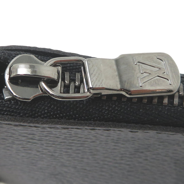 Louis Vuitton Pochette Clé Women's/Men's Wallet/Coin Case M80905 Monogram Eclipse Reverse Gray 18