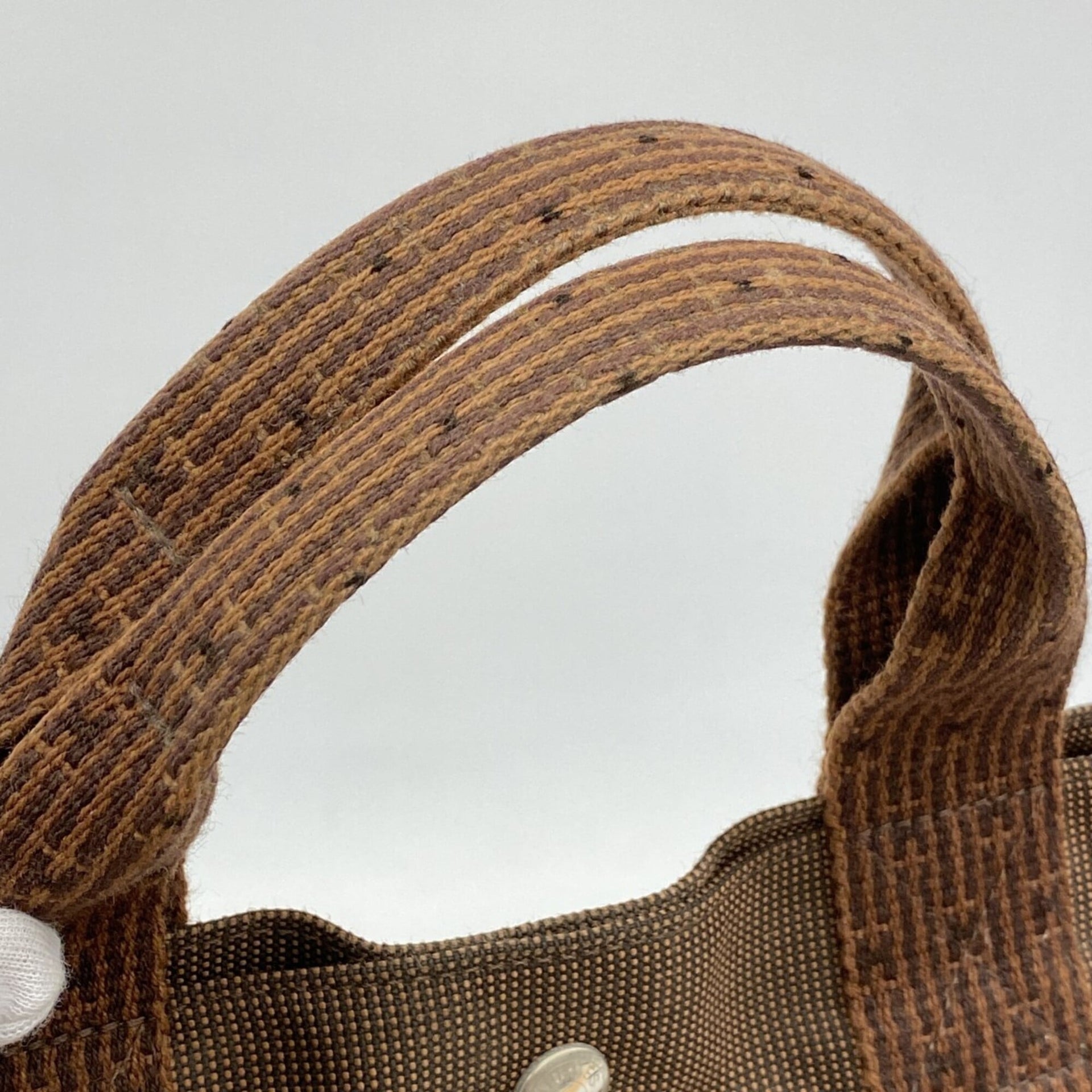 Hermès Herline MM-draagtas van canvas 20