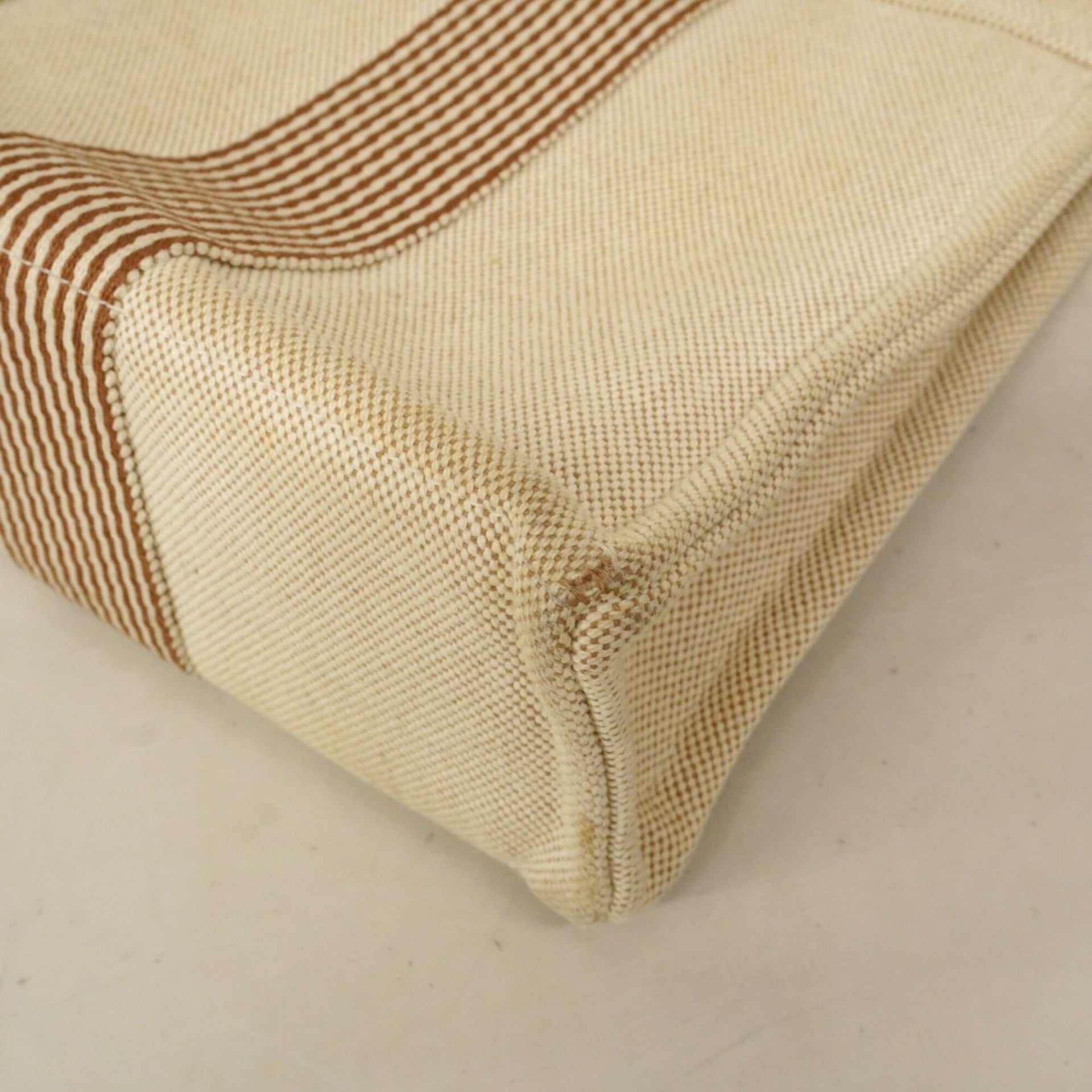 Hermes New Fourre-Tout Canvas Handbag 8
