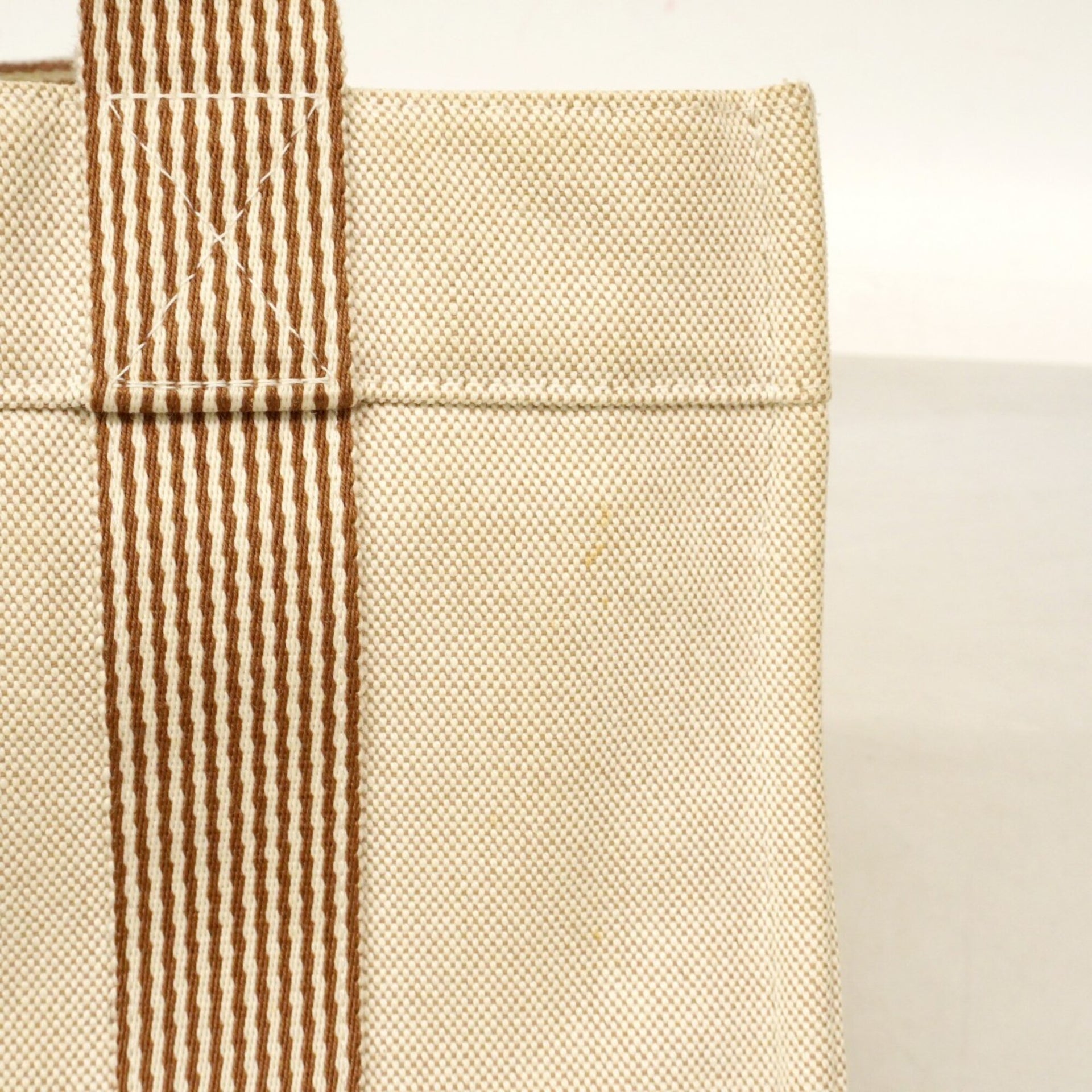 Hermes New Fourre-Tout Canvas Handbag 16