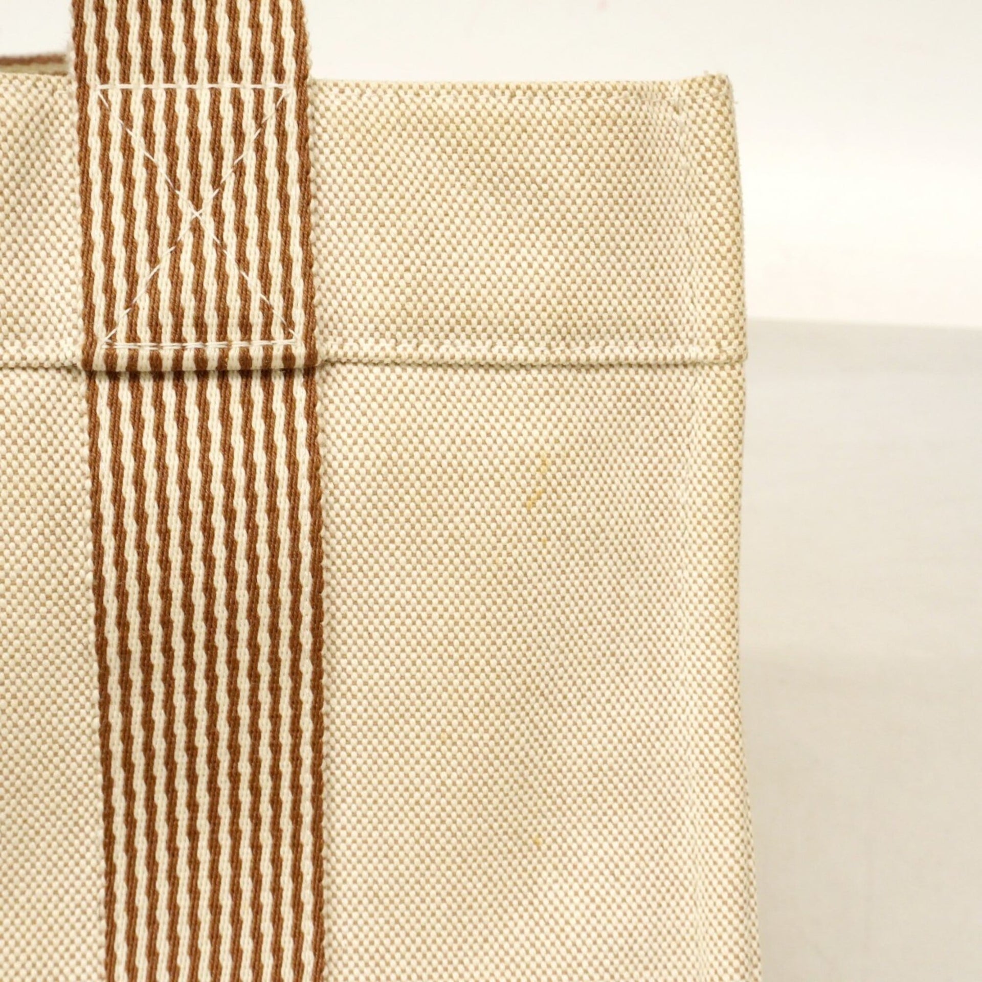 Hermes New Fourre-Tout Canvas Handbag 24