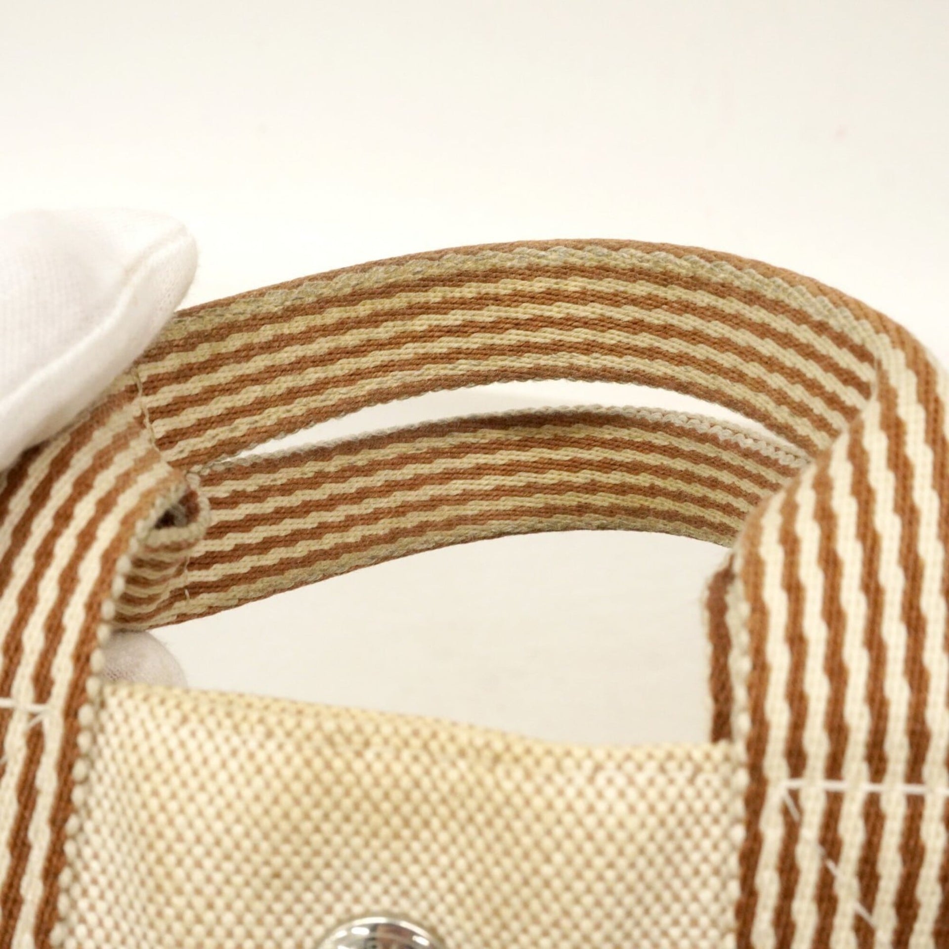 Hermes New Fourre-Tout Canvas Handbag 29