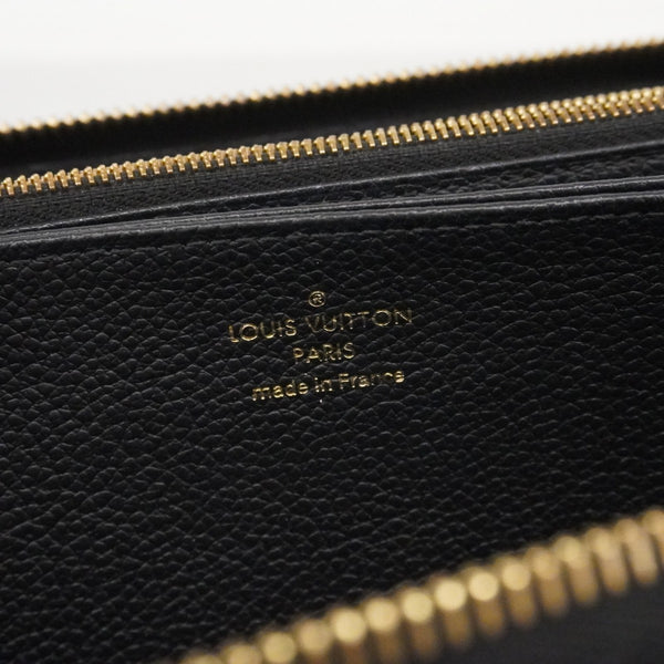 Louis Vuitton Monogram Empreinte Zippy Wallet M61864 Noir (Women's) 4