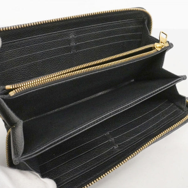 Louis Vuitton Monogram Empreinte Zippy Wallet M61864 Noir (Women's) 14