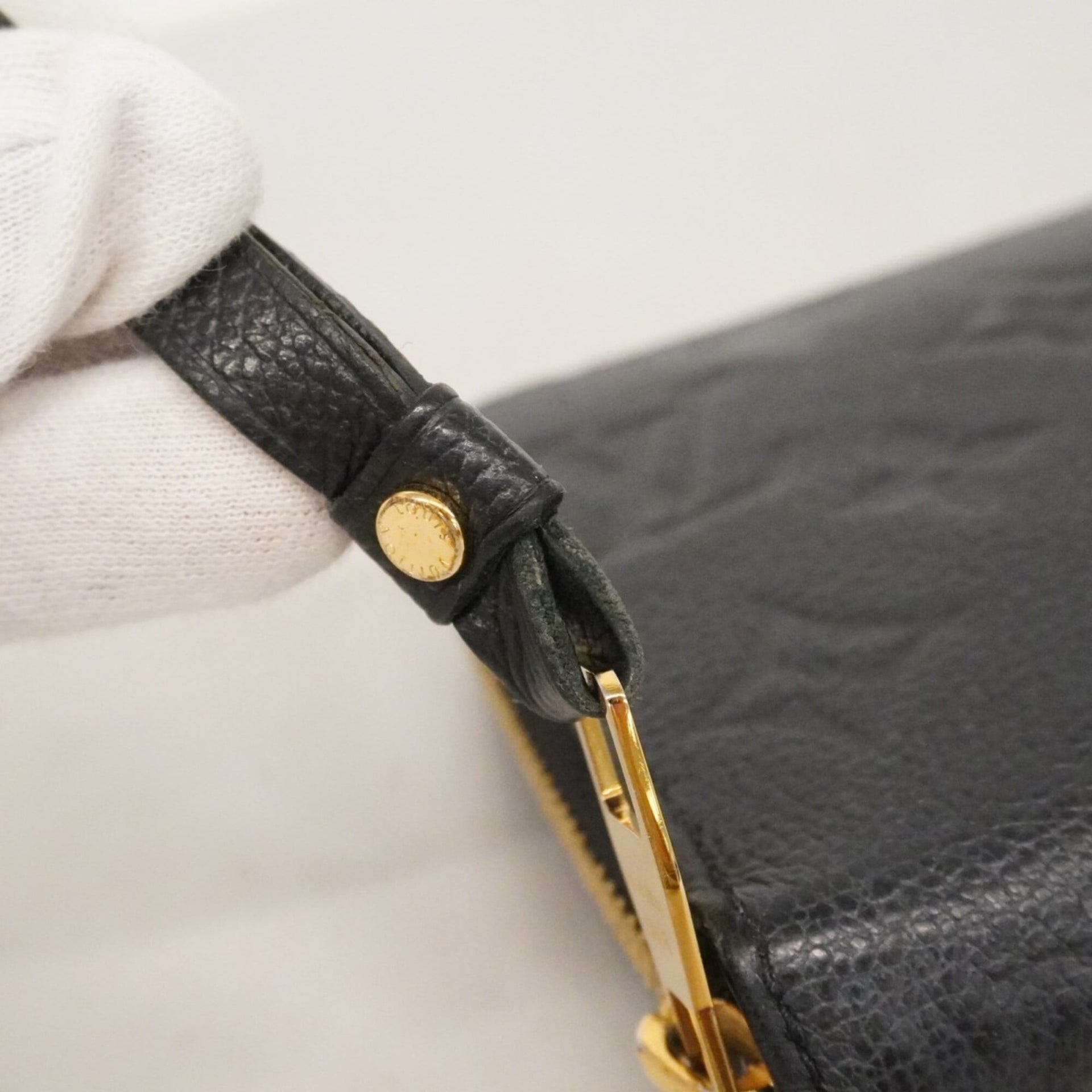 Louis Vuitton Monogram Empreinte Zippy Wallet M61864 Noir (Women's) 18