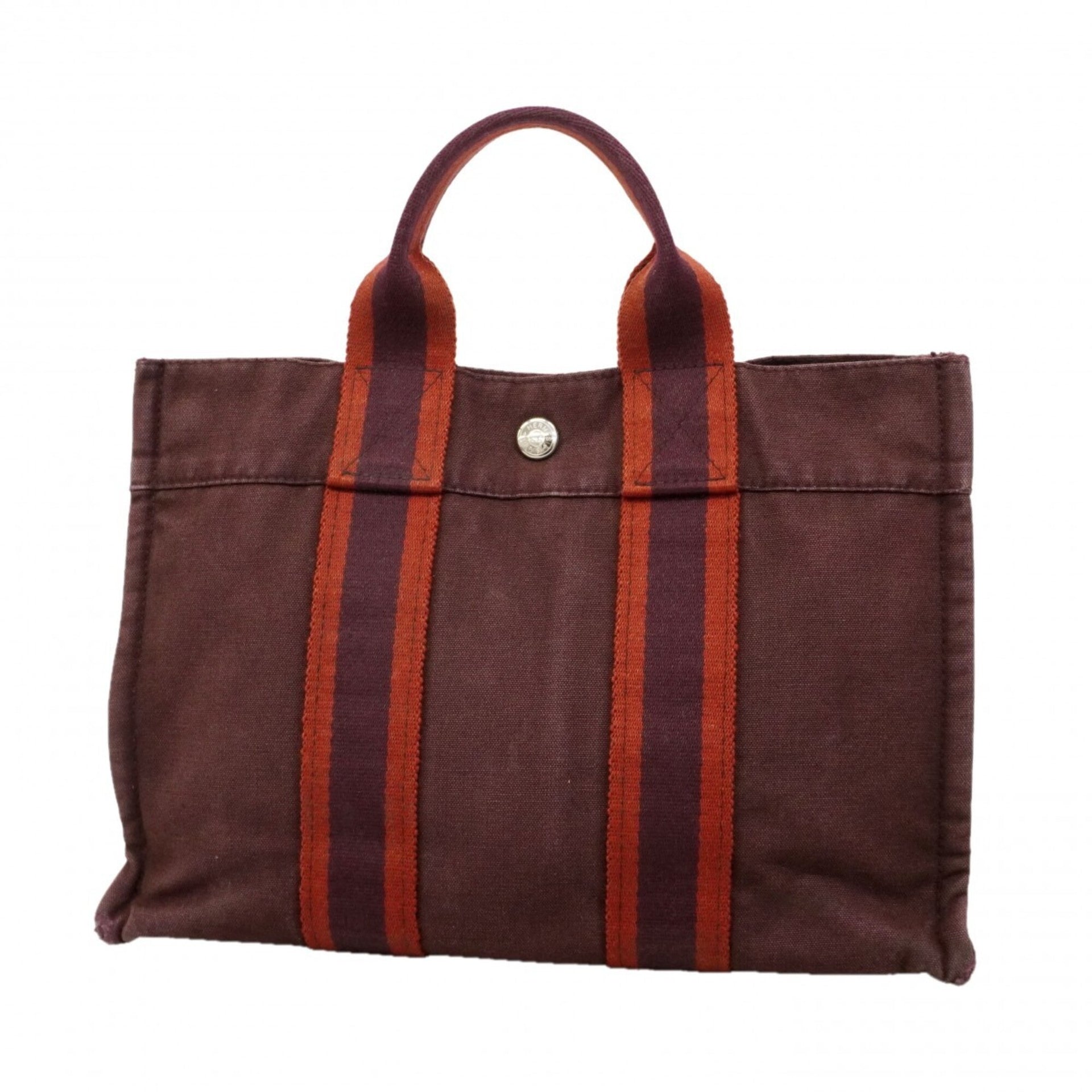 Hermes Fourre-Tout PM Canvas Tote Bag 1
