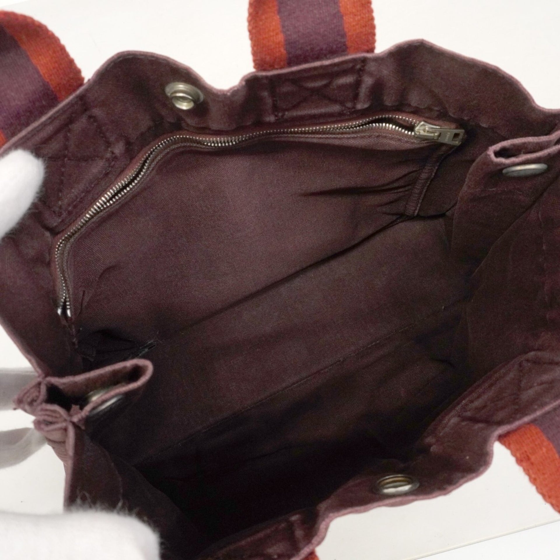 Hermes Fourre-Tout PM Canvas Tote Bag 4