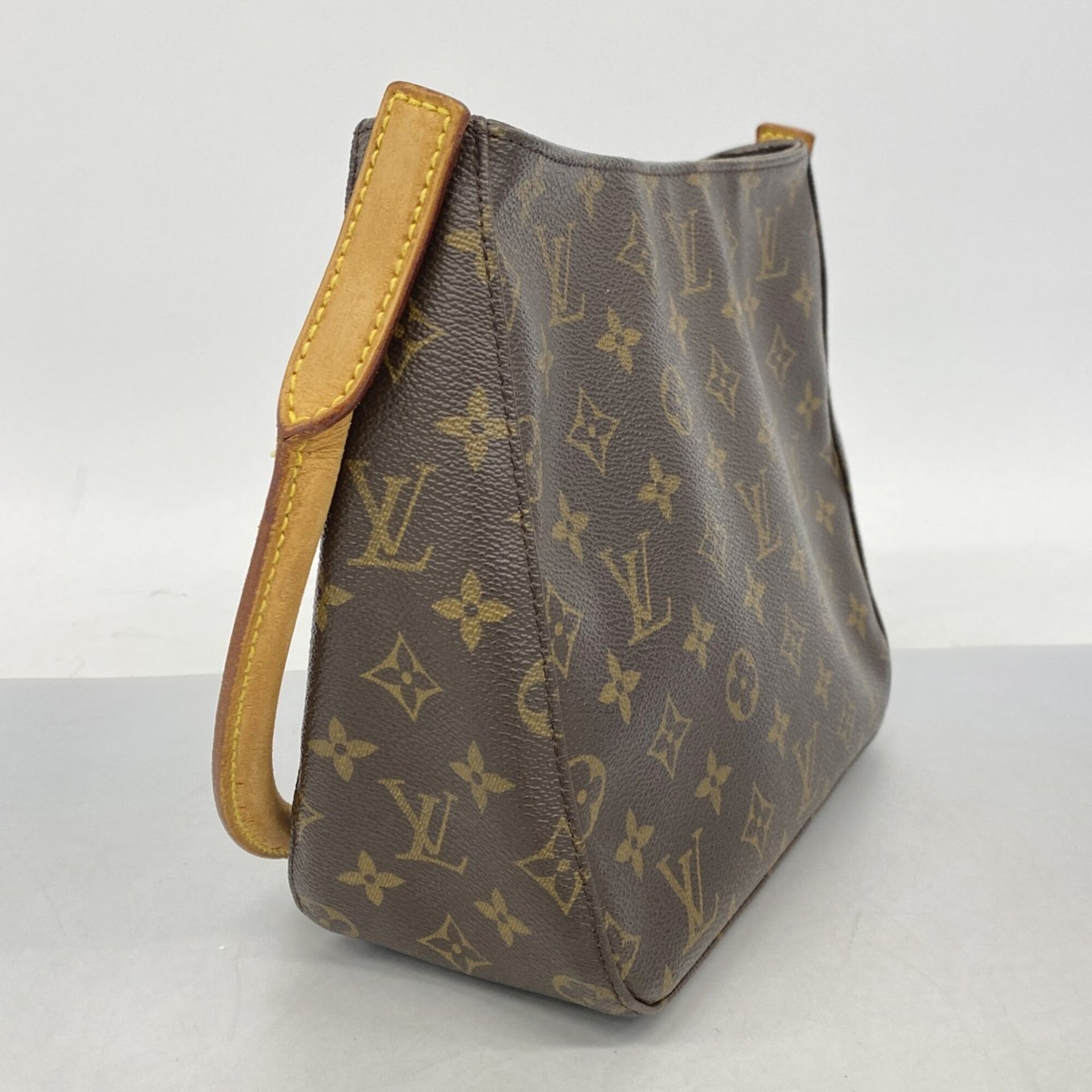 Louis Vuitton Monogram Looping MM-schoudertas M51146 Brown dames 2