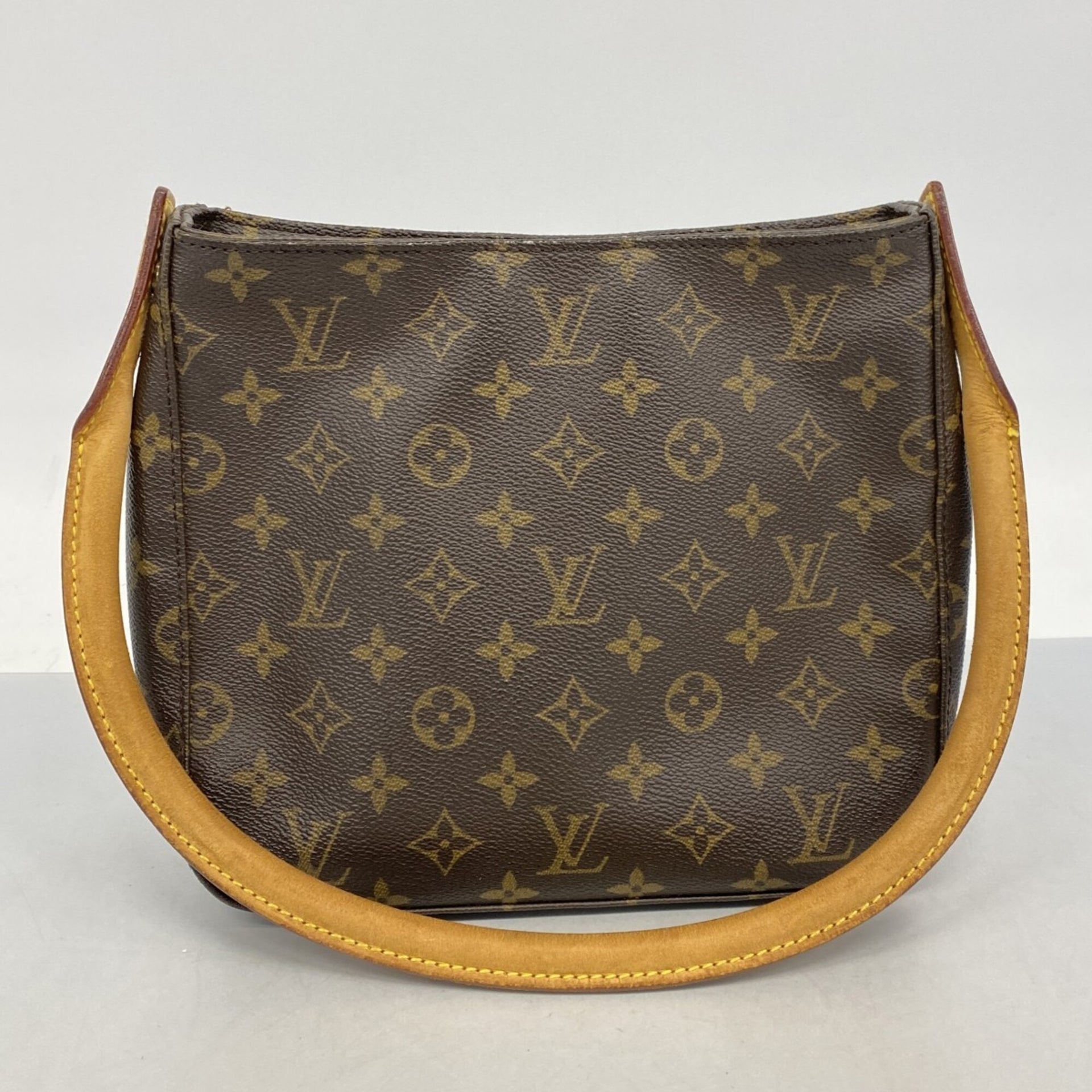 Louis Vuitton Monogram Looping MM-schoudertas M51146 Brown dames 3
