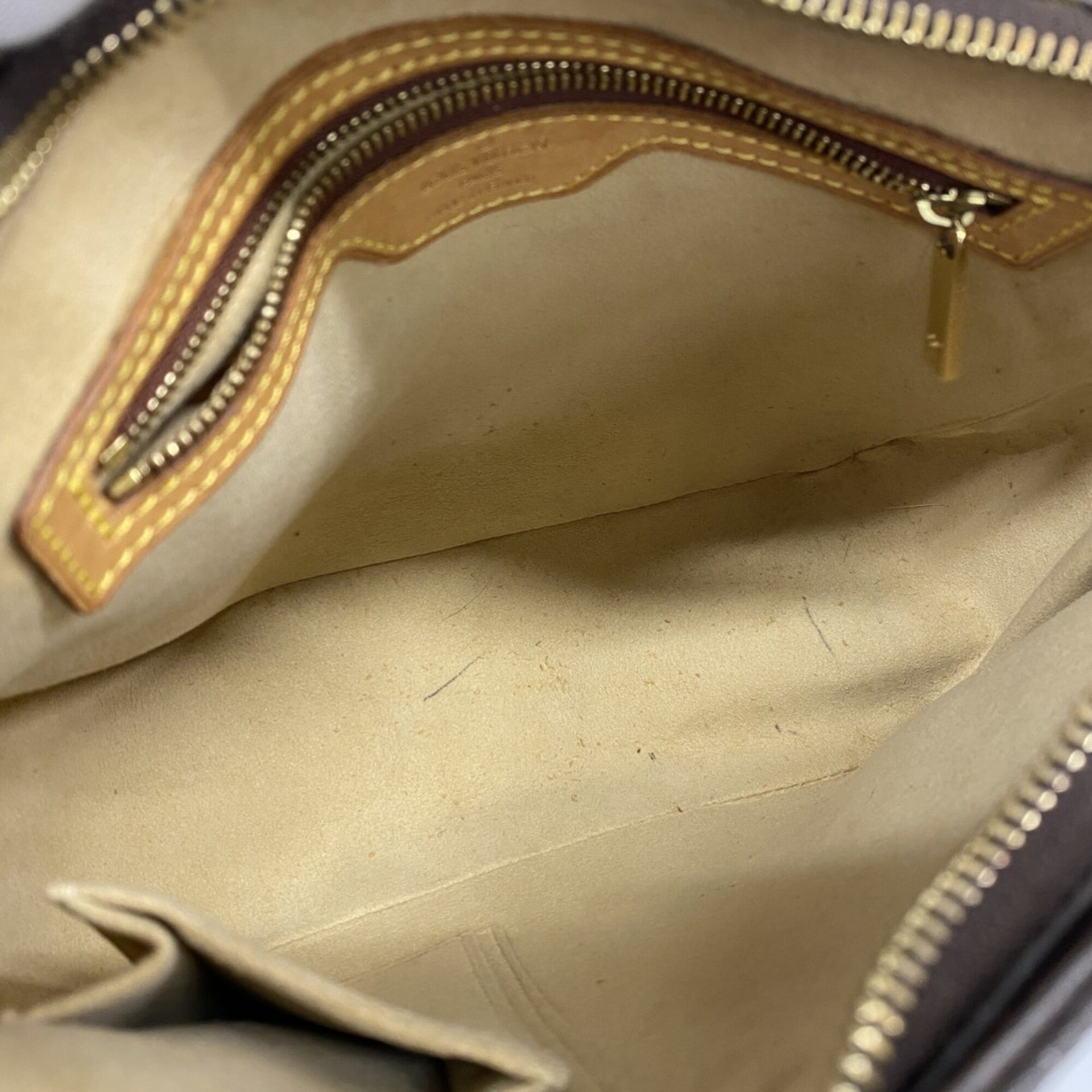 Louis Vuitton Monogram Looping MM-schoudertas M51146 Brown dames 4