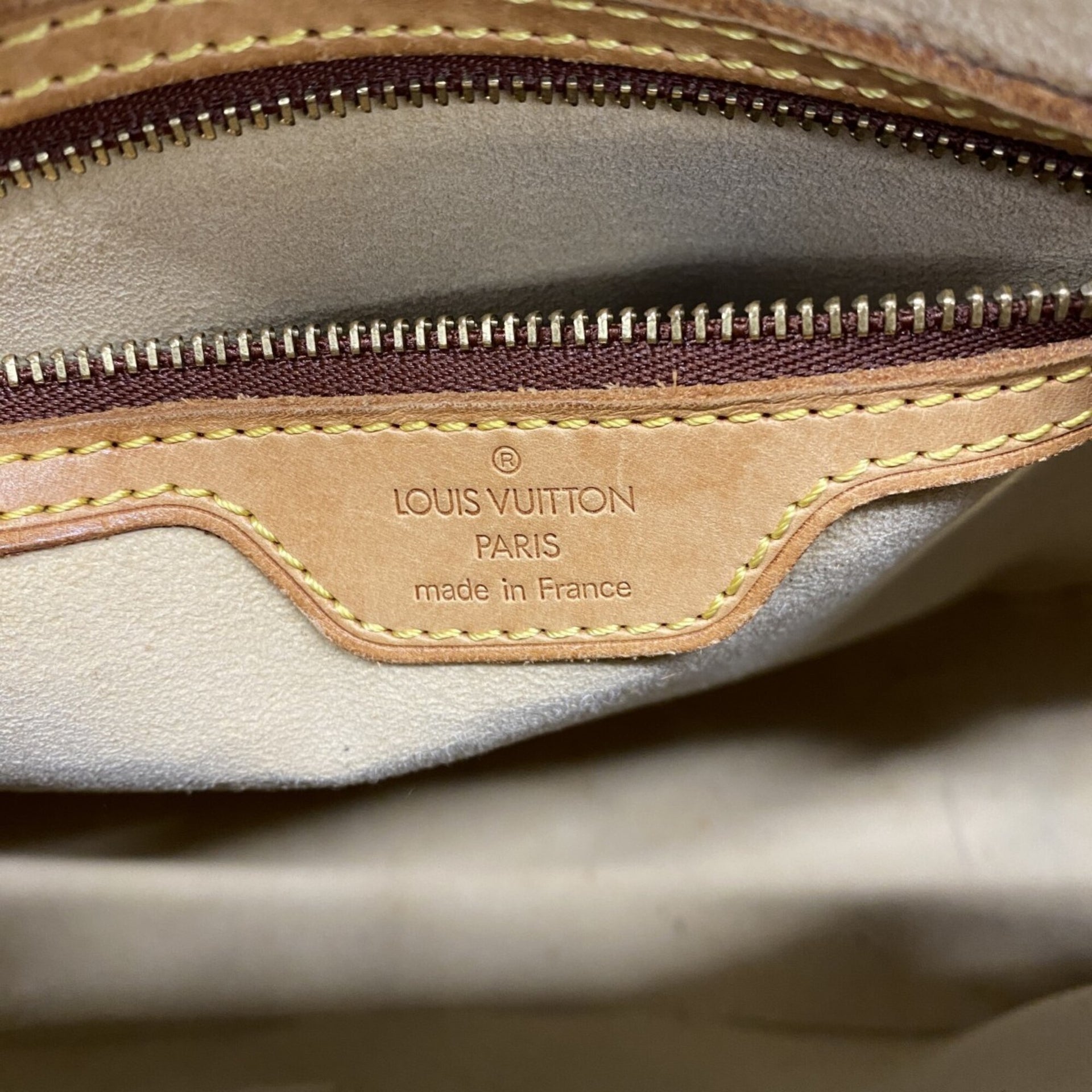 Louis Vuitton Monogram Looping MM-schoudertas M51146 Brown dames 5