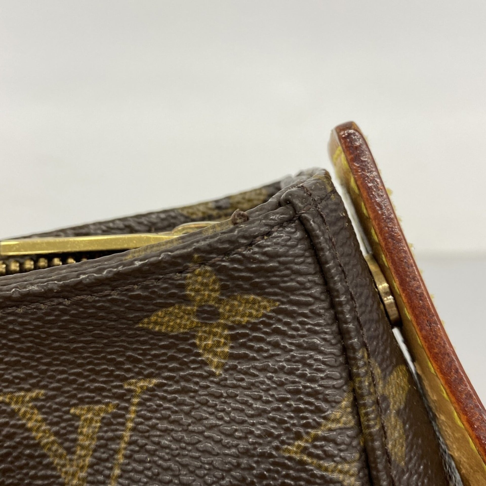 Louis Vuitton Monogram Looping MM-schoudertas M51146 Brown dames 9