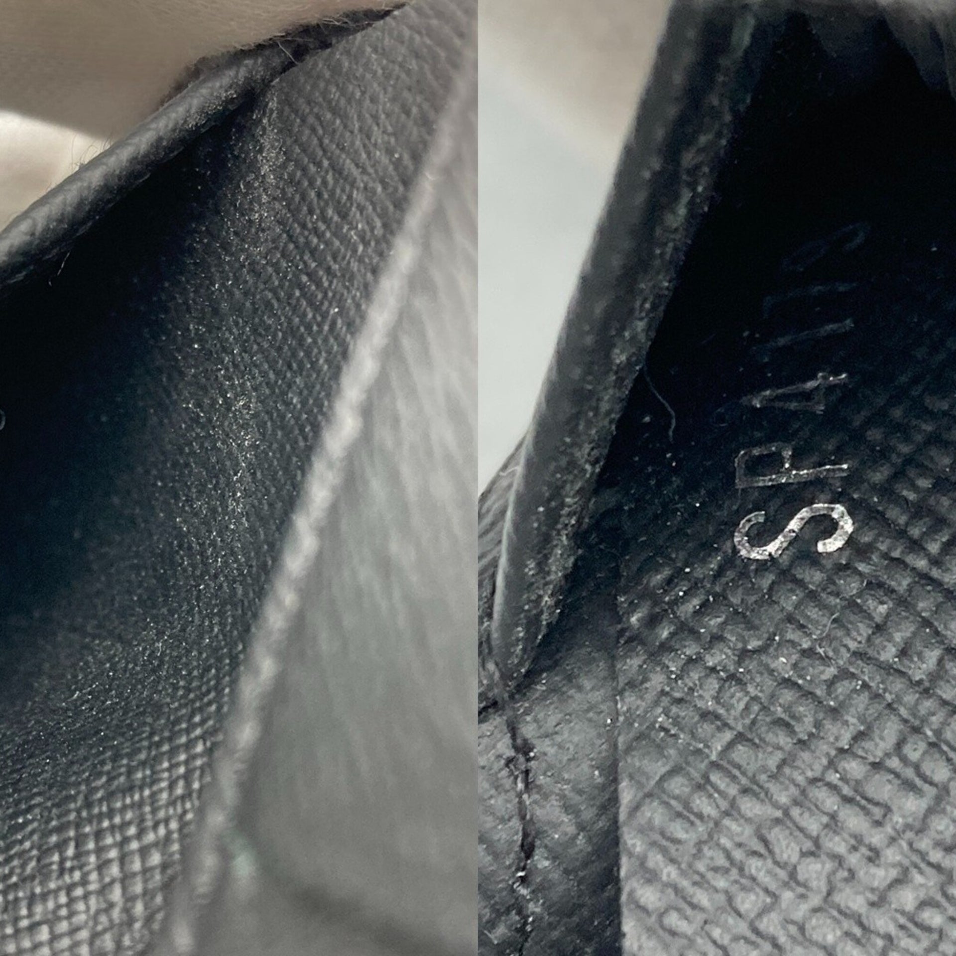 Cartera compacta Louis Vuitton Monogram Eclipse Portefeuille Multiple M61695 para hombre 10